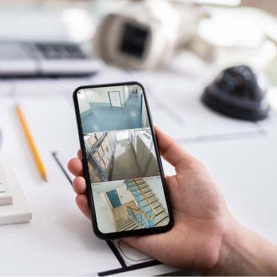 Napa security camera feed on cell phone